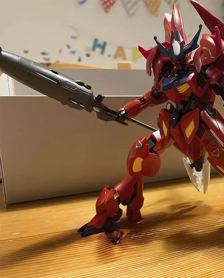 Amazing Barbatos Lupus Mace 1 144 Scale  Model Kit 3D print model_7