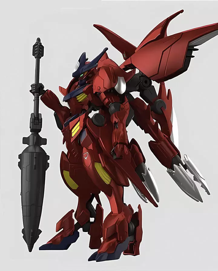 Amazing Barbatos Lupus Mace 1 144 Scale  Model Kit 3D print model_6