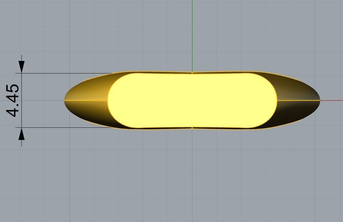 Simple Ring  3D print model_2