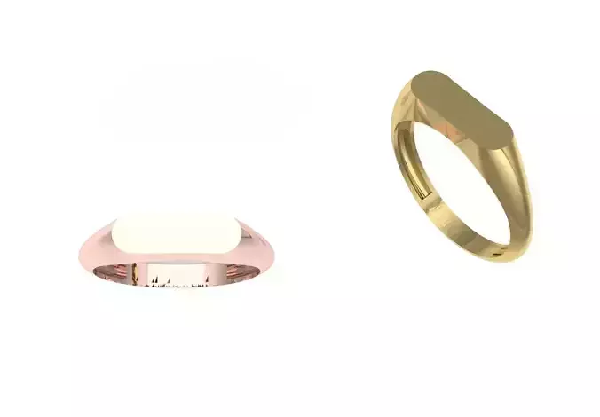 Simple Ring  3D print model