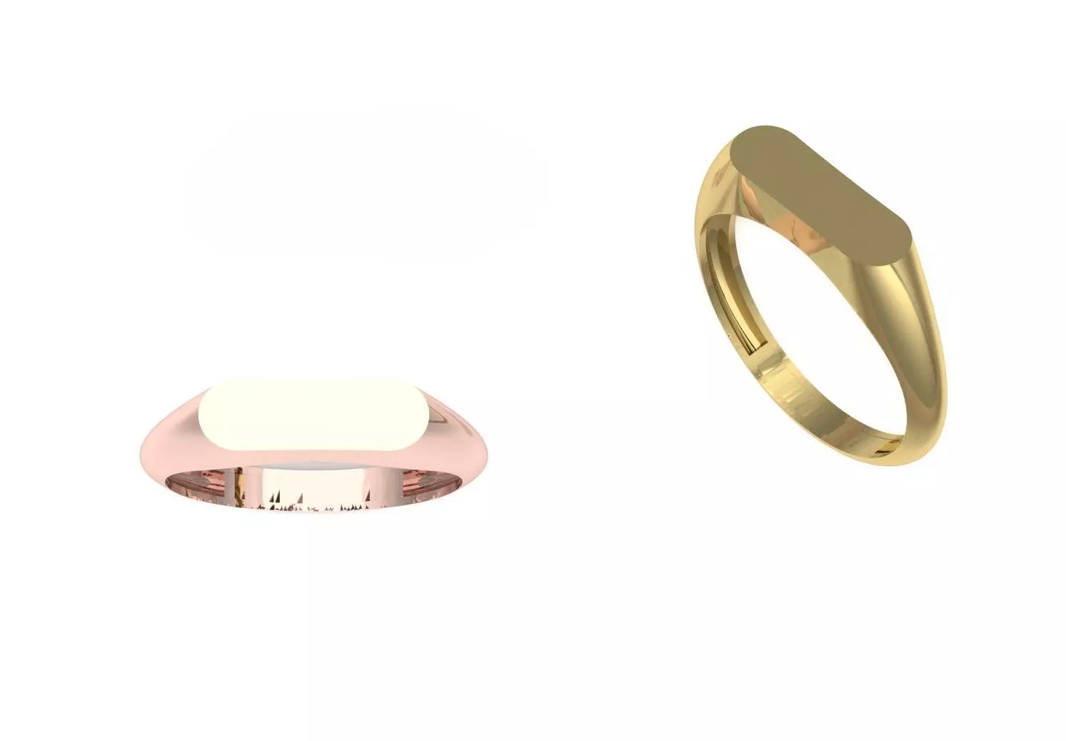 Simple Ring  3D print model_0