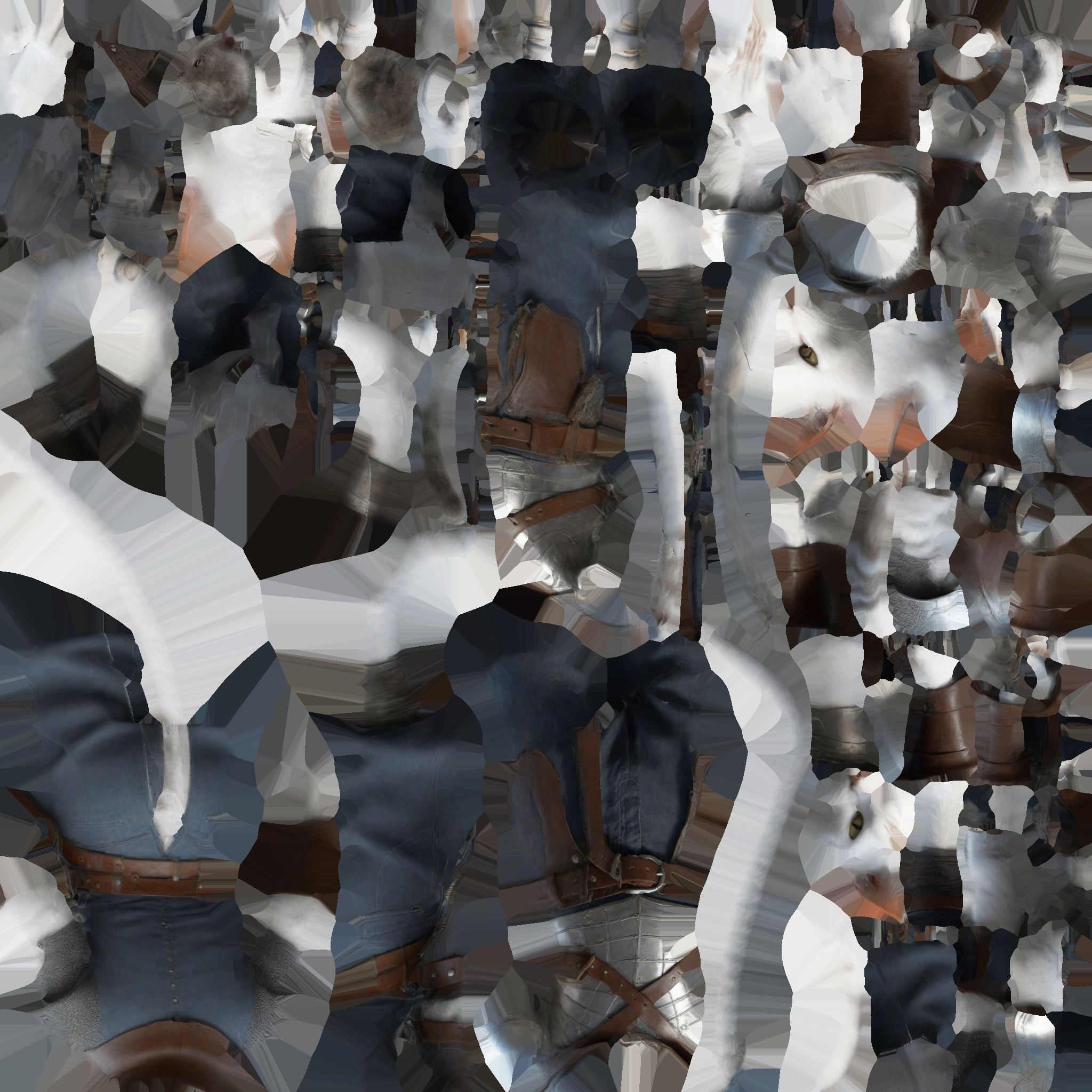 3d Model Humanoid Cat Character Collection 3D model_8