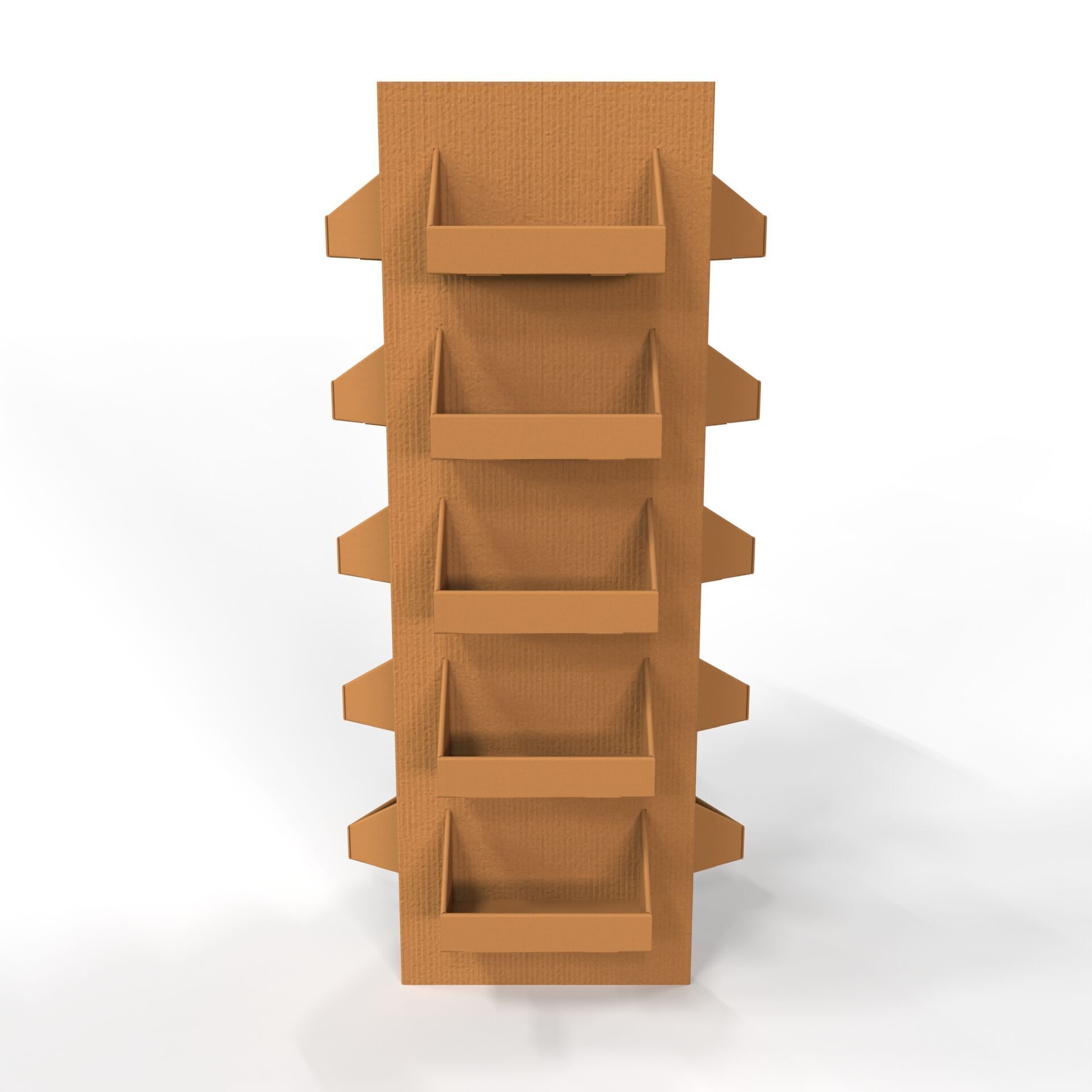 Point of Sale Cardboard Display Stand Texture_1
