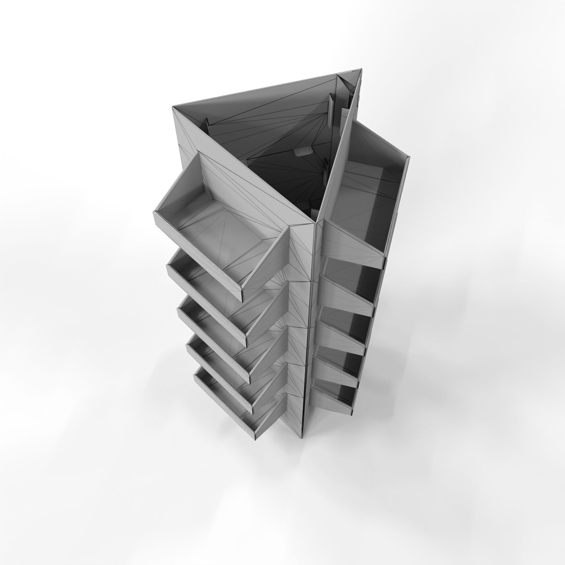 Point of Sale Cardboard Display Stand Texture_5