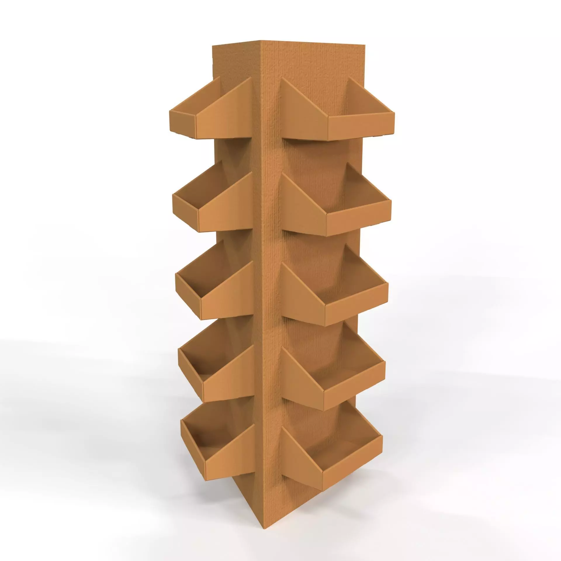 Point of Sale Cardboard Display Stand Texture_0