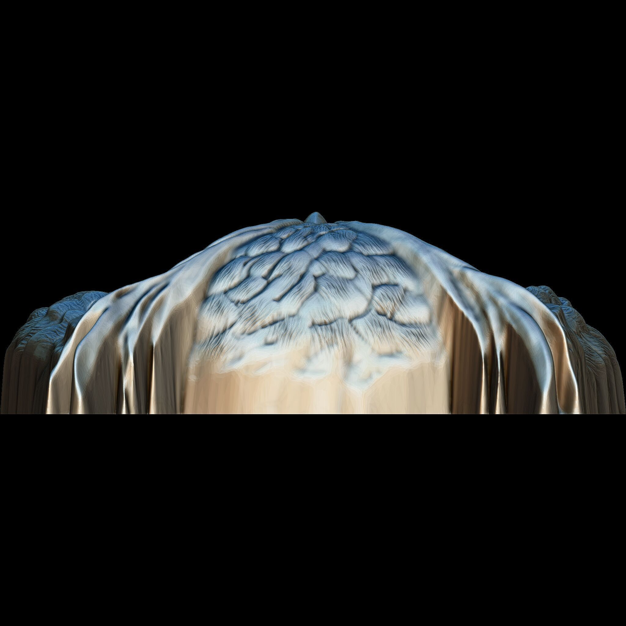 Highly Detailed Owl Relief STL file for 3d printing or CNC 3D print model_6