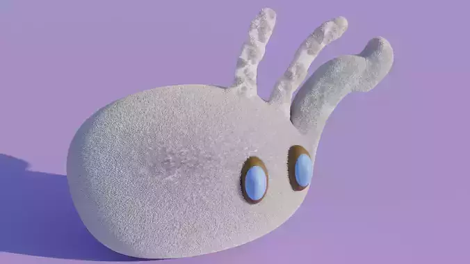 Pelusin Low-poly 3D model