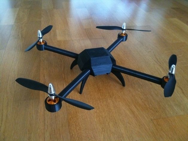 the 3d printable quadcopter  3D print model