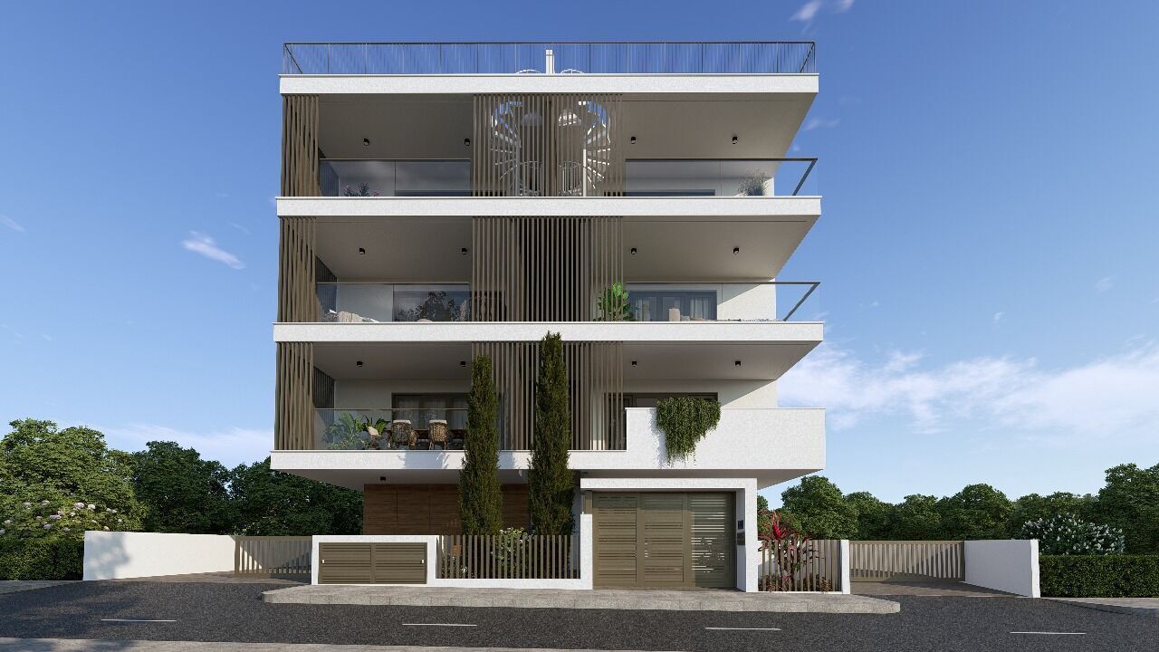 Apartment Building 3D model_1