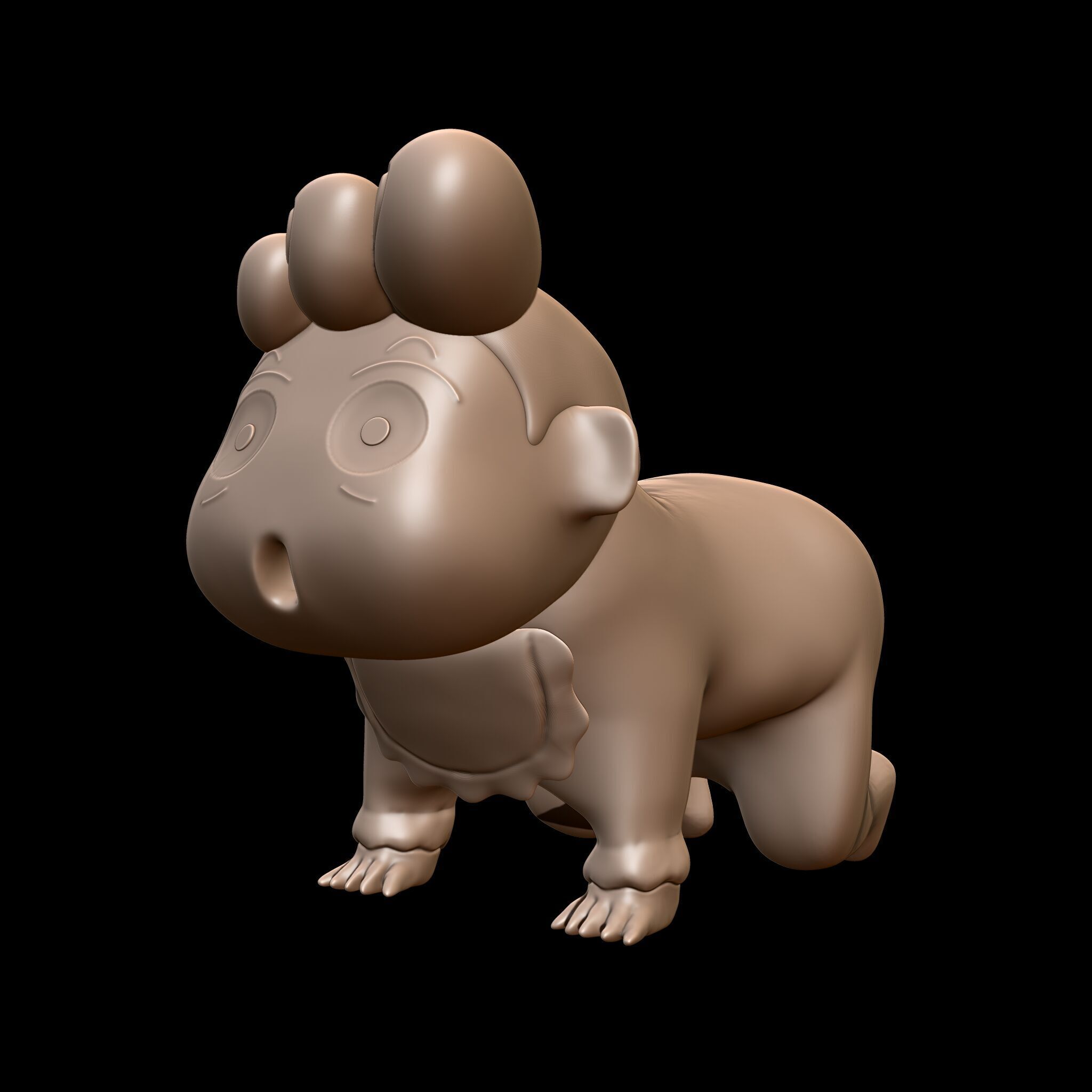 Himawari Stylized 3D Toy 3D print model_6