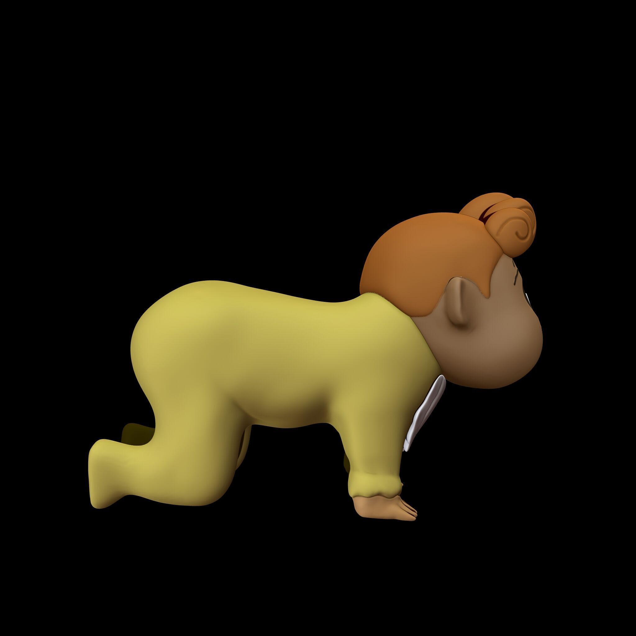 Himawari Stylized 3D Toy 3D print model_2