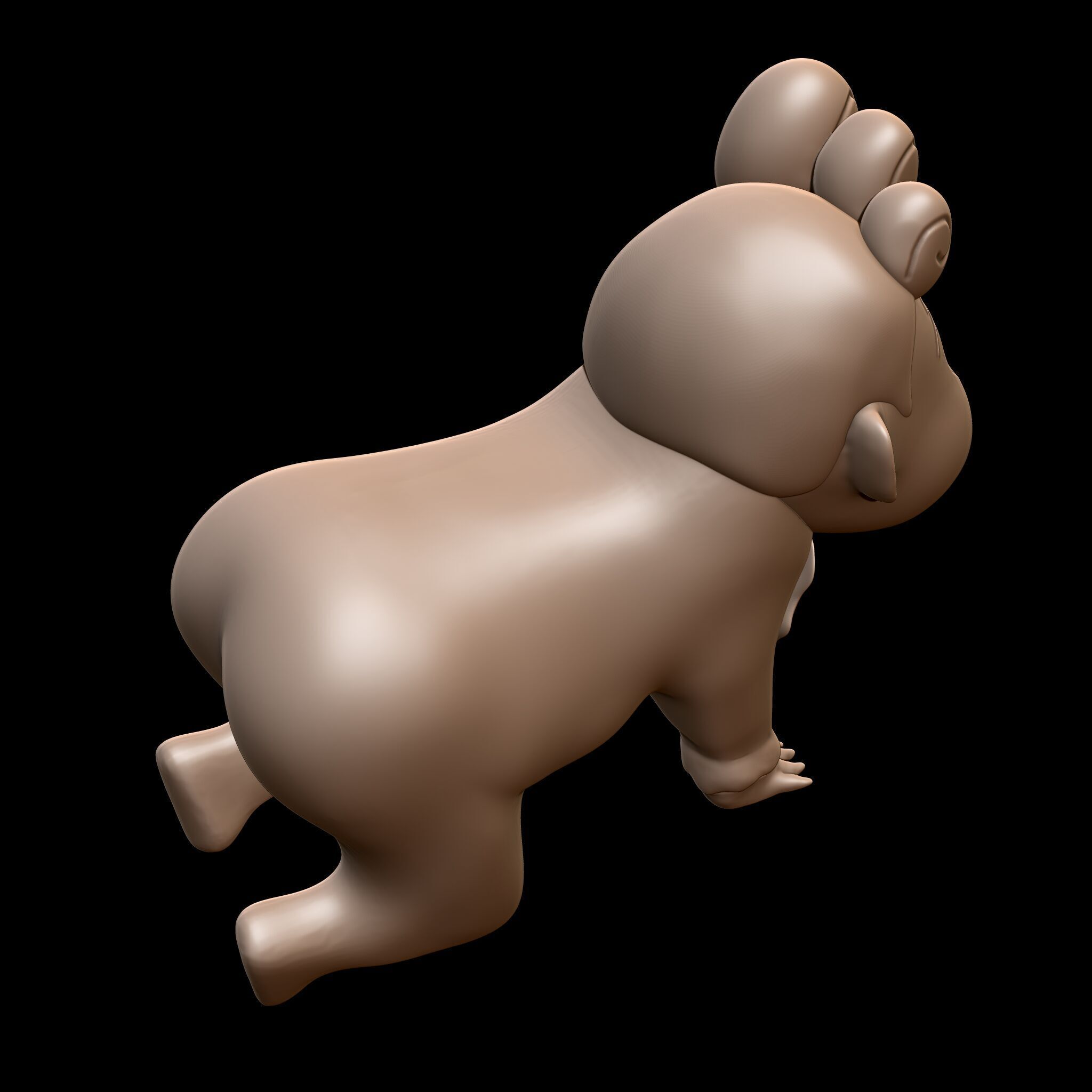 Himawari Stylized 3D Toy 3D print model_7