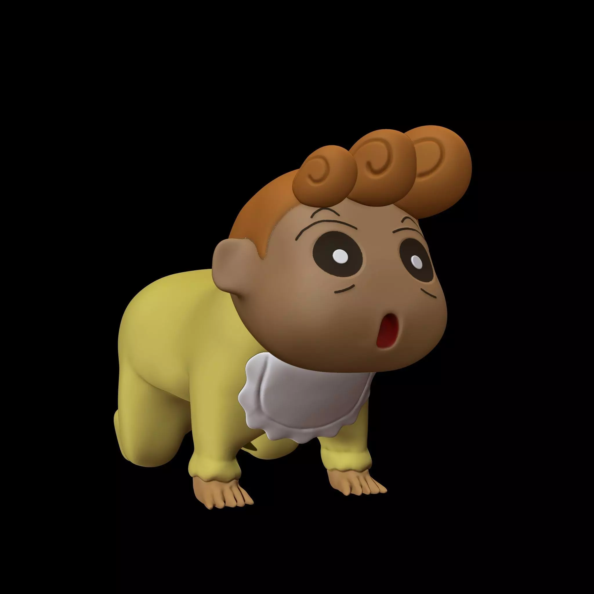 Himawari Stylized 3D Toy 3D print model_0