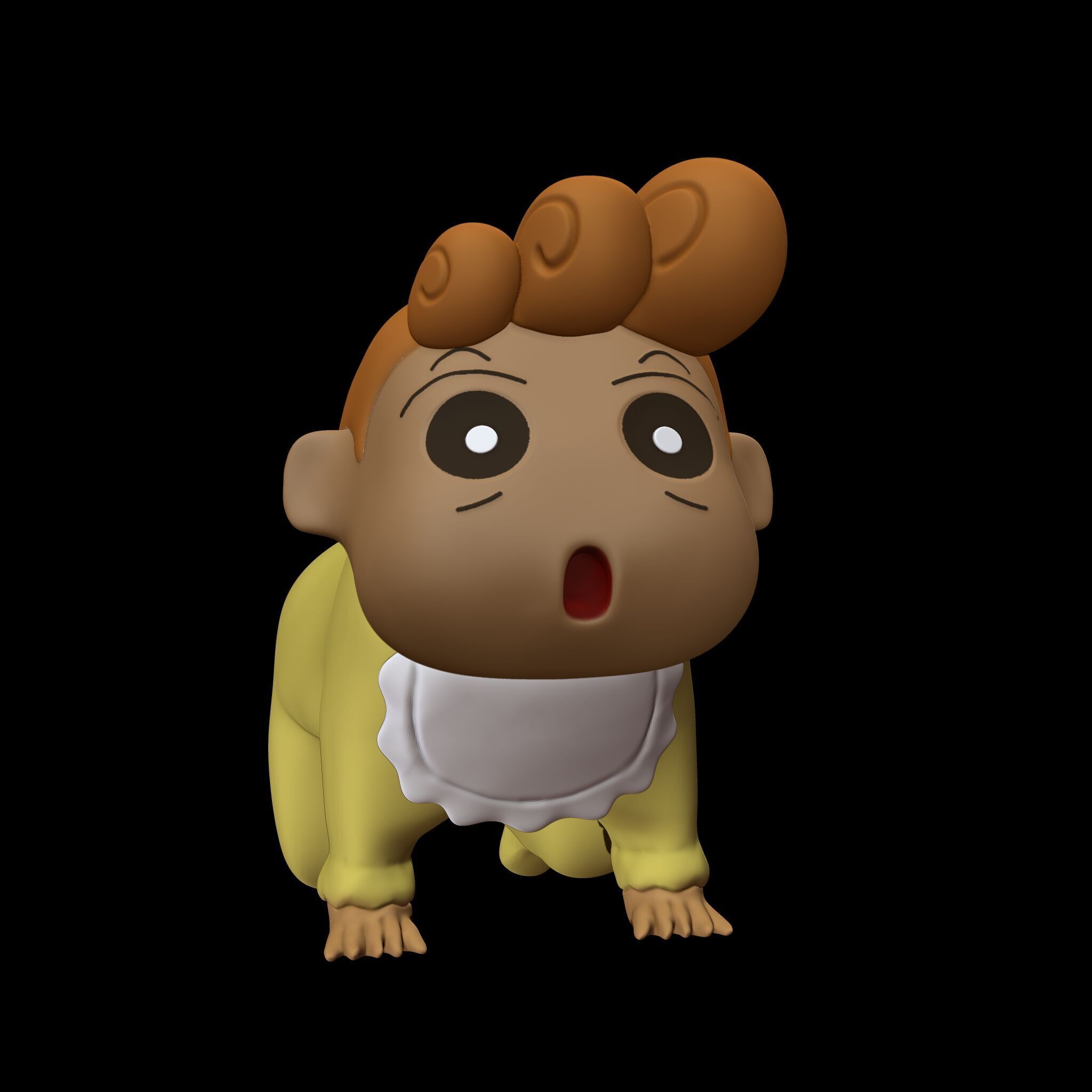 Himawari Stylized 3D Toy 3D print model_1