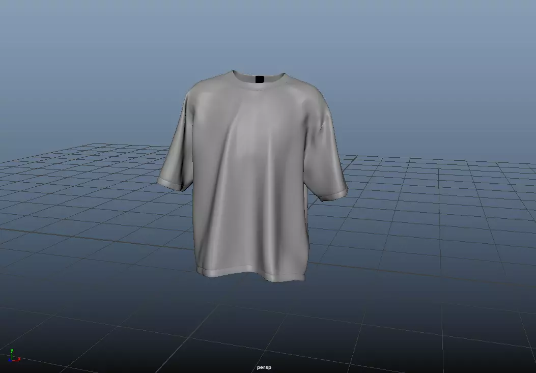 simple t shirt Free 3D model