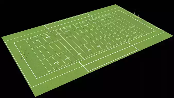 American Football Field 11 players