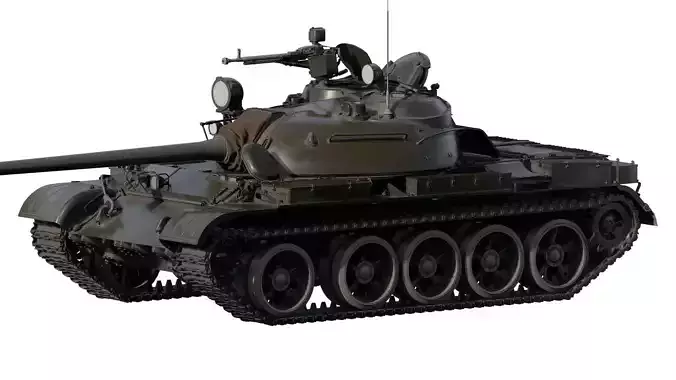 T-55A Obyekt 155A 3D model