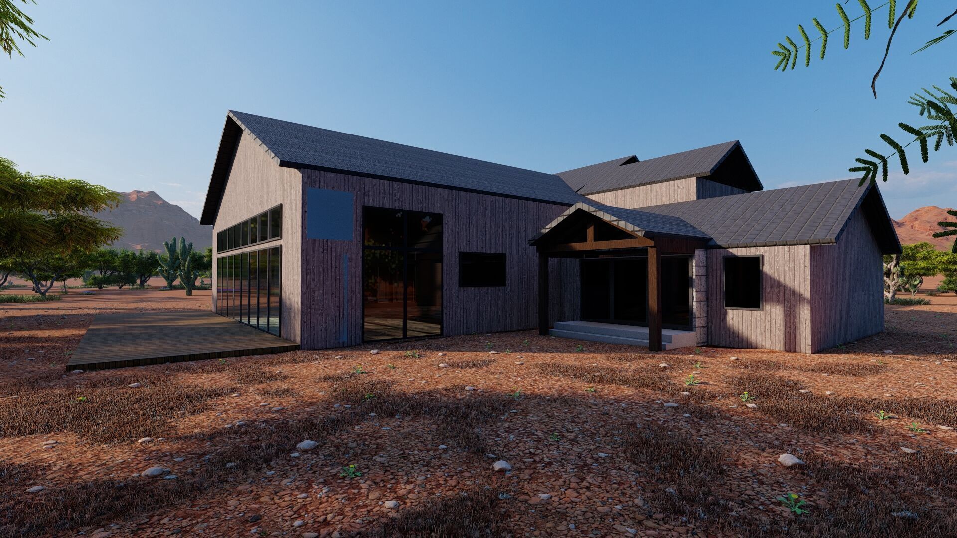old house-Old Abandoned House 3D model_9