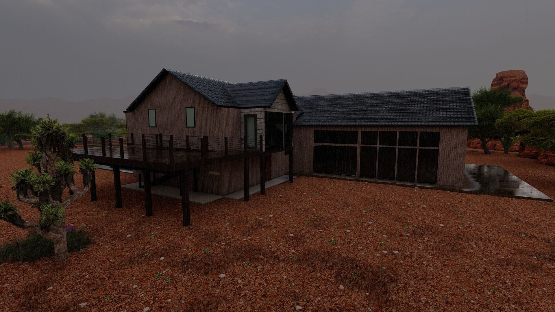 old house-Old Abandoned House 3D model_18