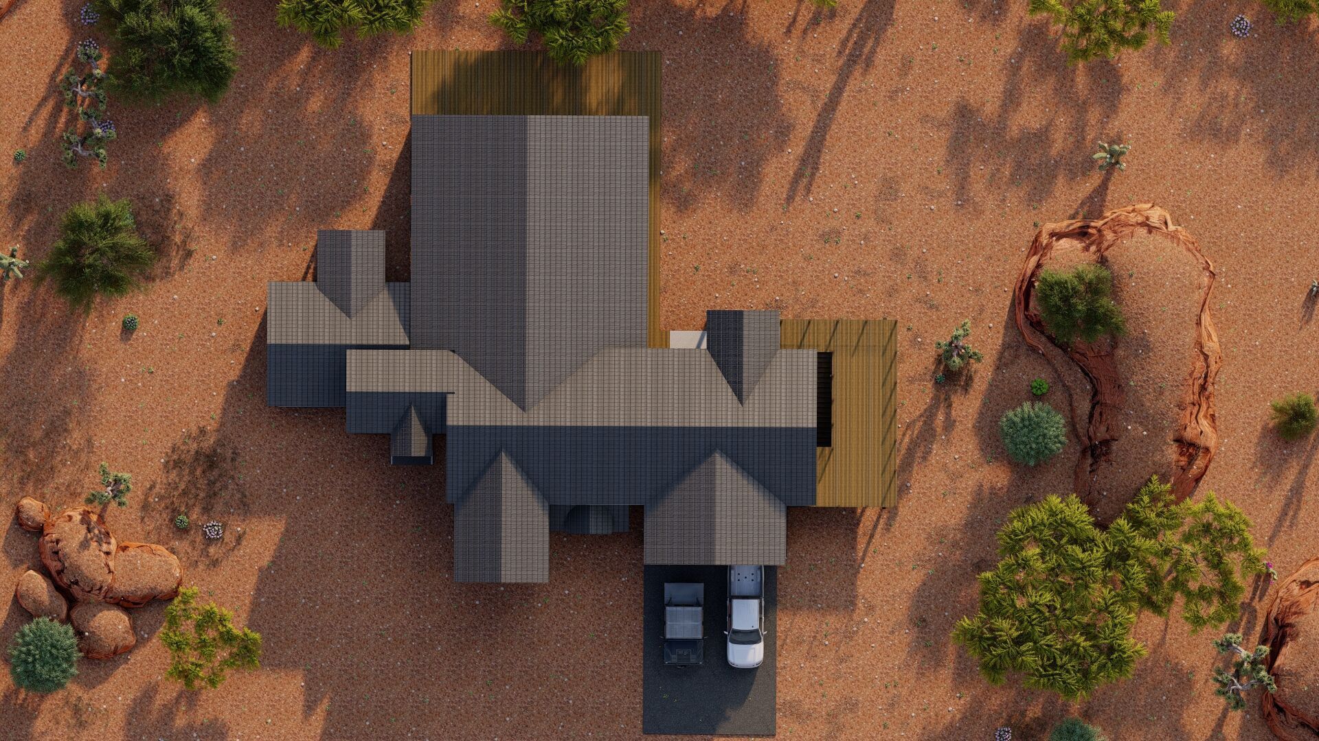 old house-Old Abandoned House 3D model_12