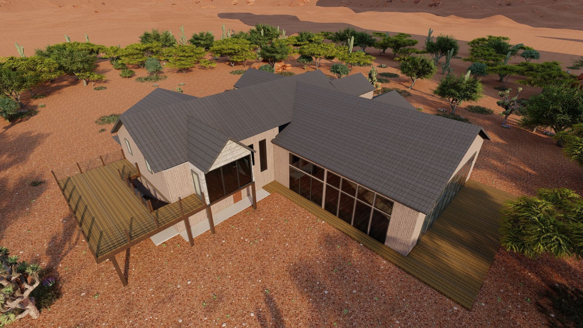 old house-Old Abandoned House 3D model_10