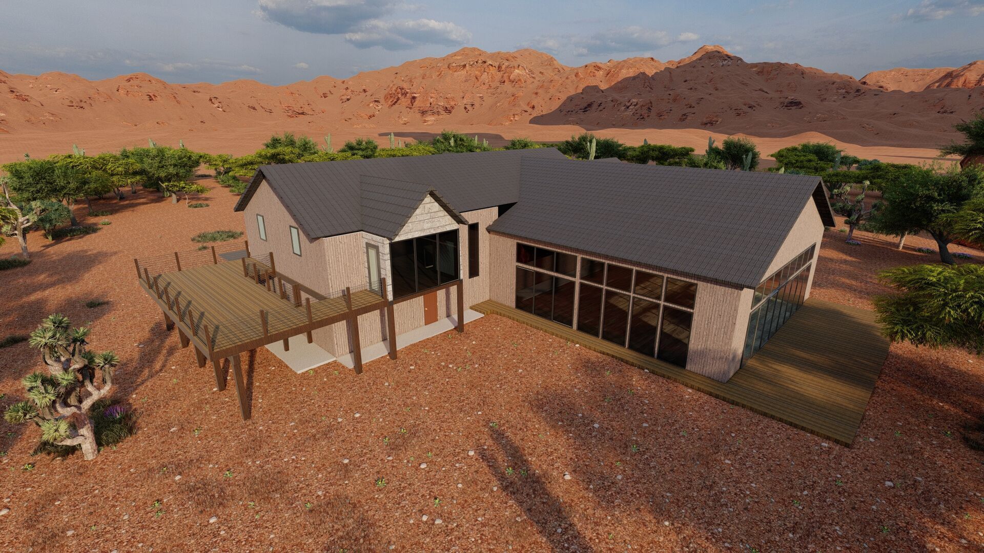 old house-Old Abandoned House 3D model_5