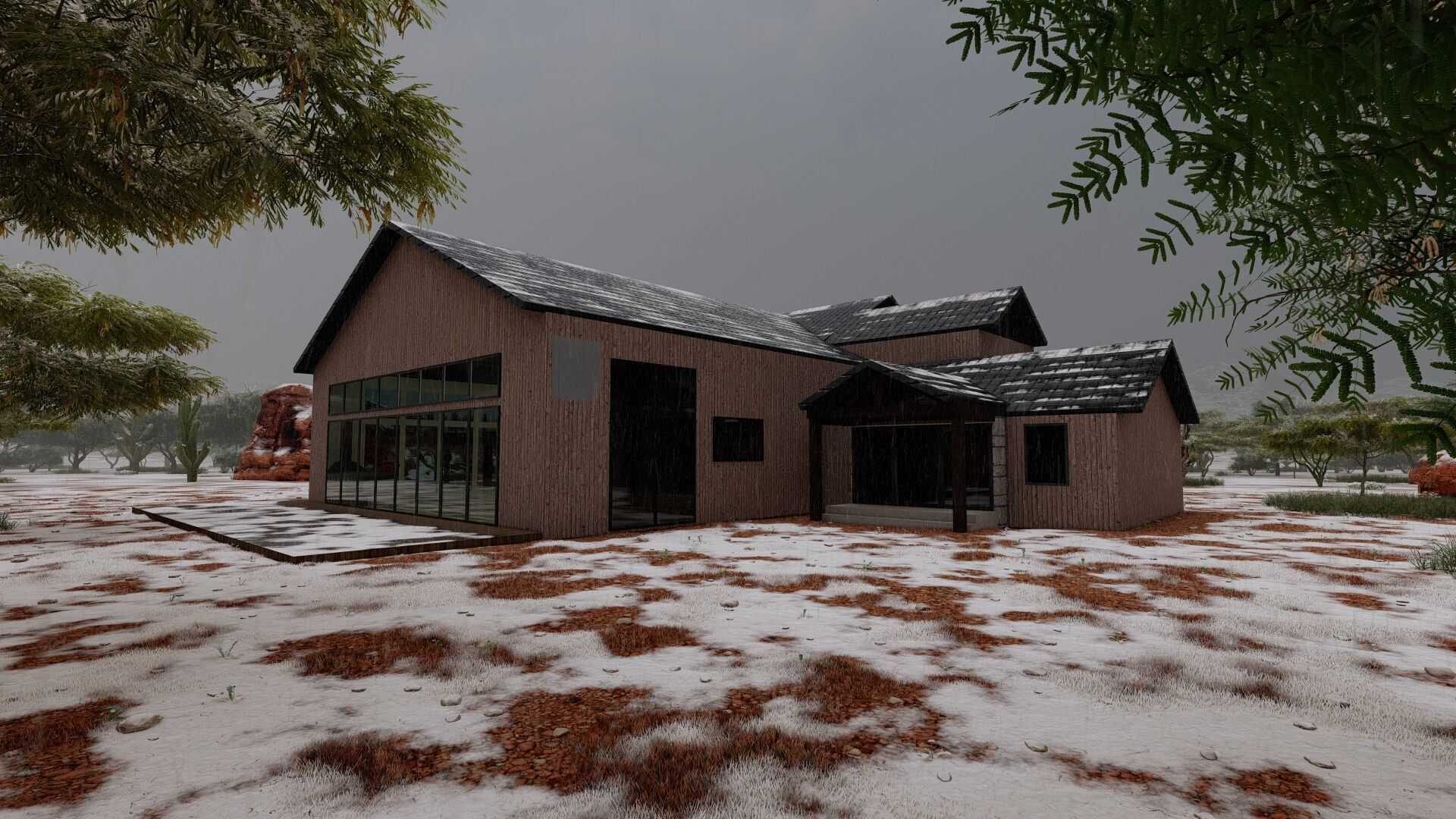 old house-Old Abandoned House 3D model_16