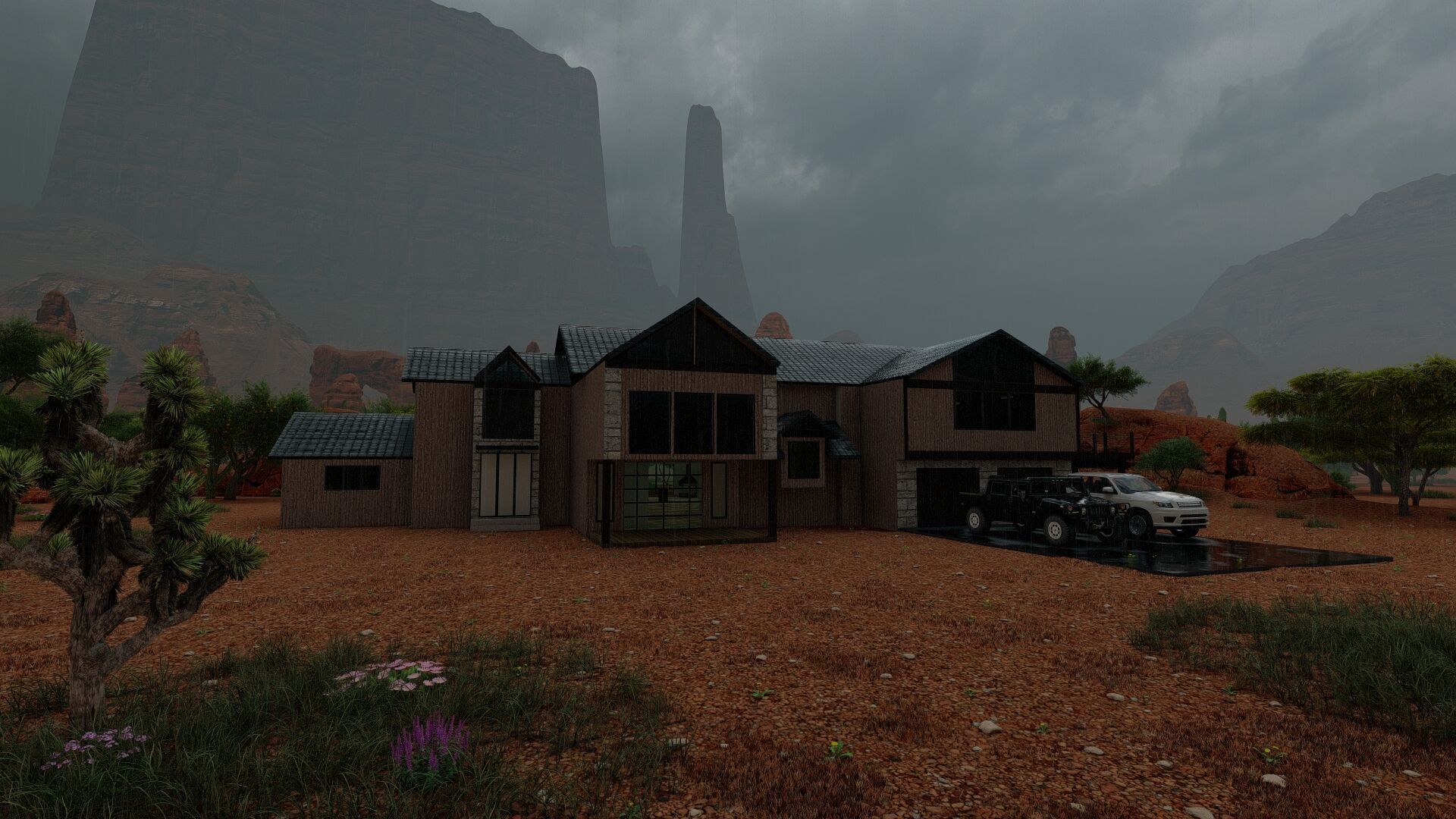 old house-Old Abandoned House 3D model_15