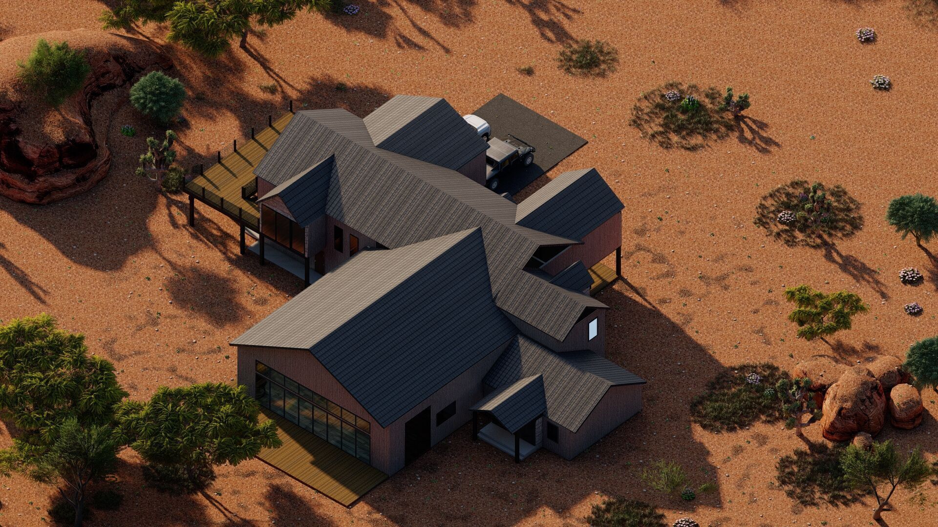 old house-Old Abandoned House 3D model_11