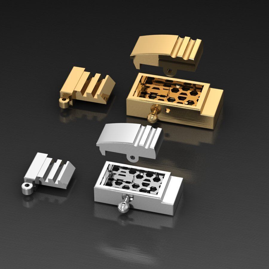 Clasp 3D print model_5