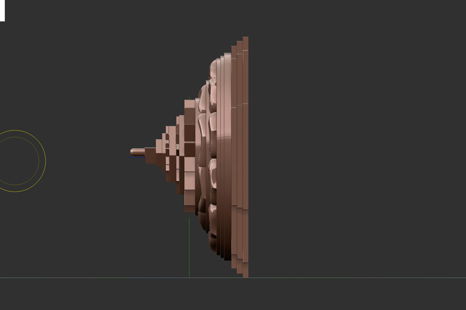 Sri Yantra 3D print model_7