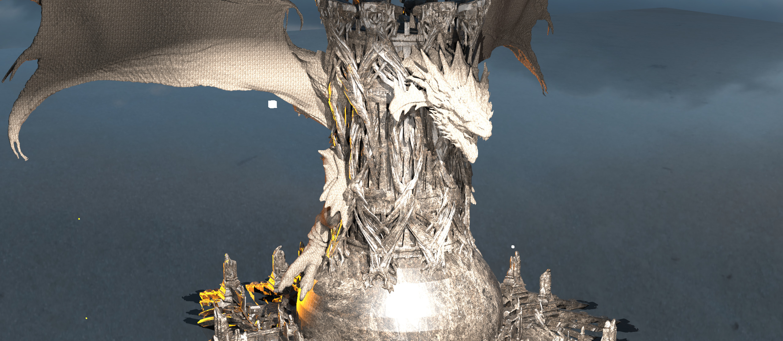 Merlins Grand Tower 3D model_1