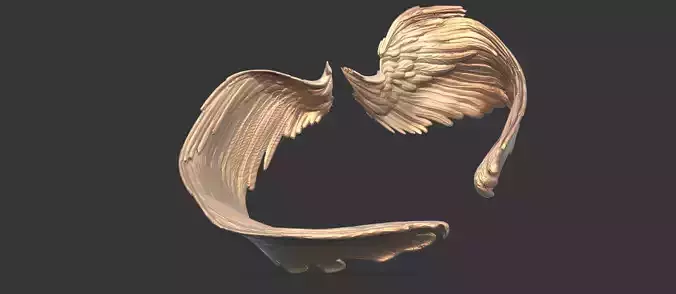 Arch Angel Curved Wings