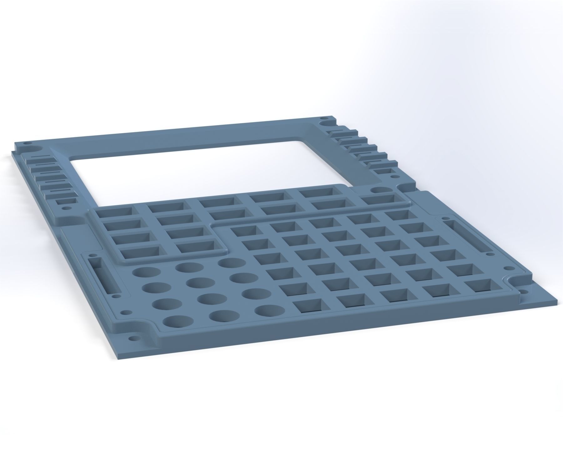 MCDU Airbus 3D print model_3