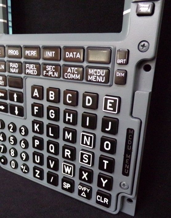 MCDU Airbus 3D print model_7