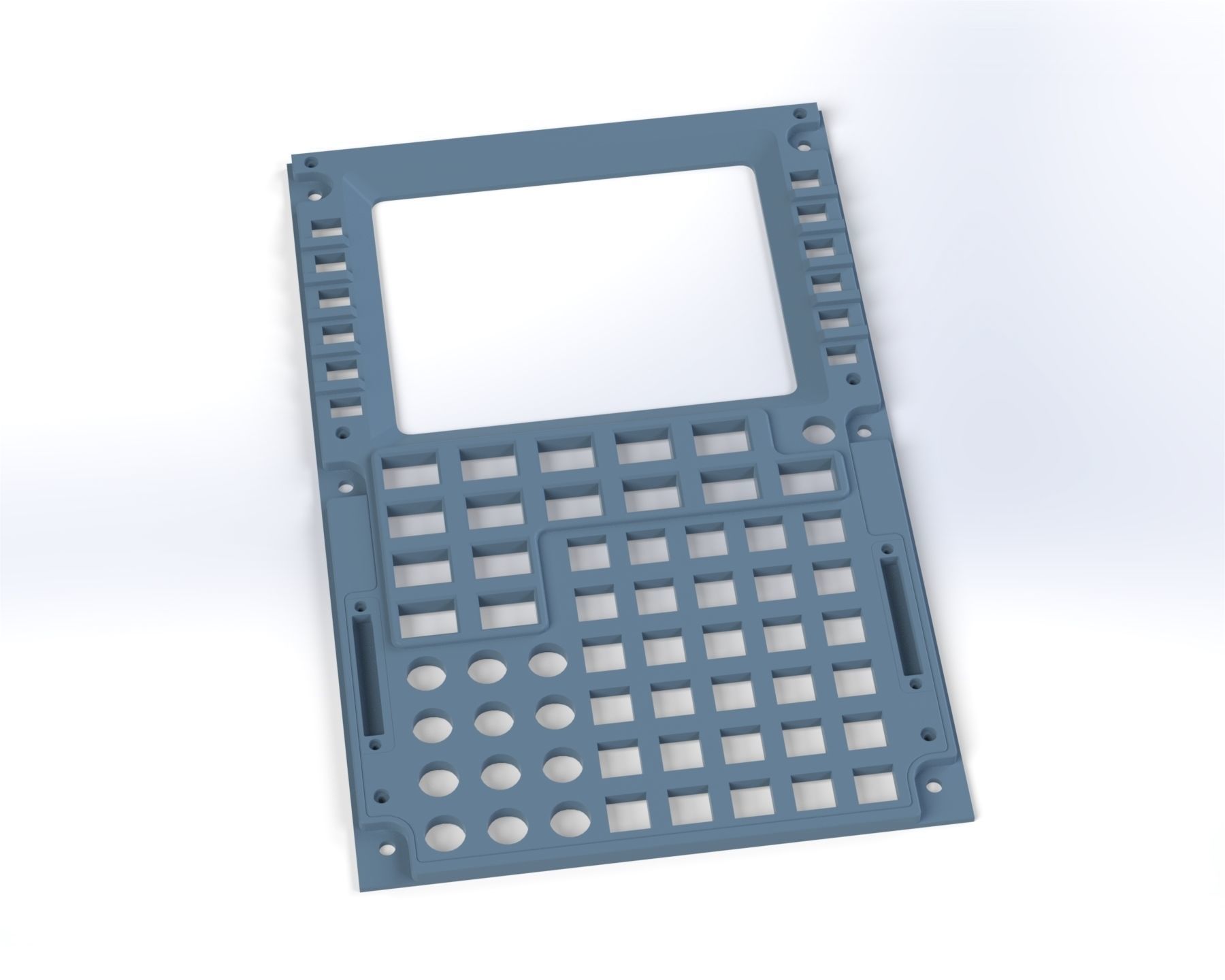 MCDU Airbus 3D print model_1