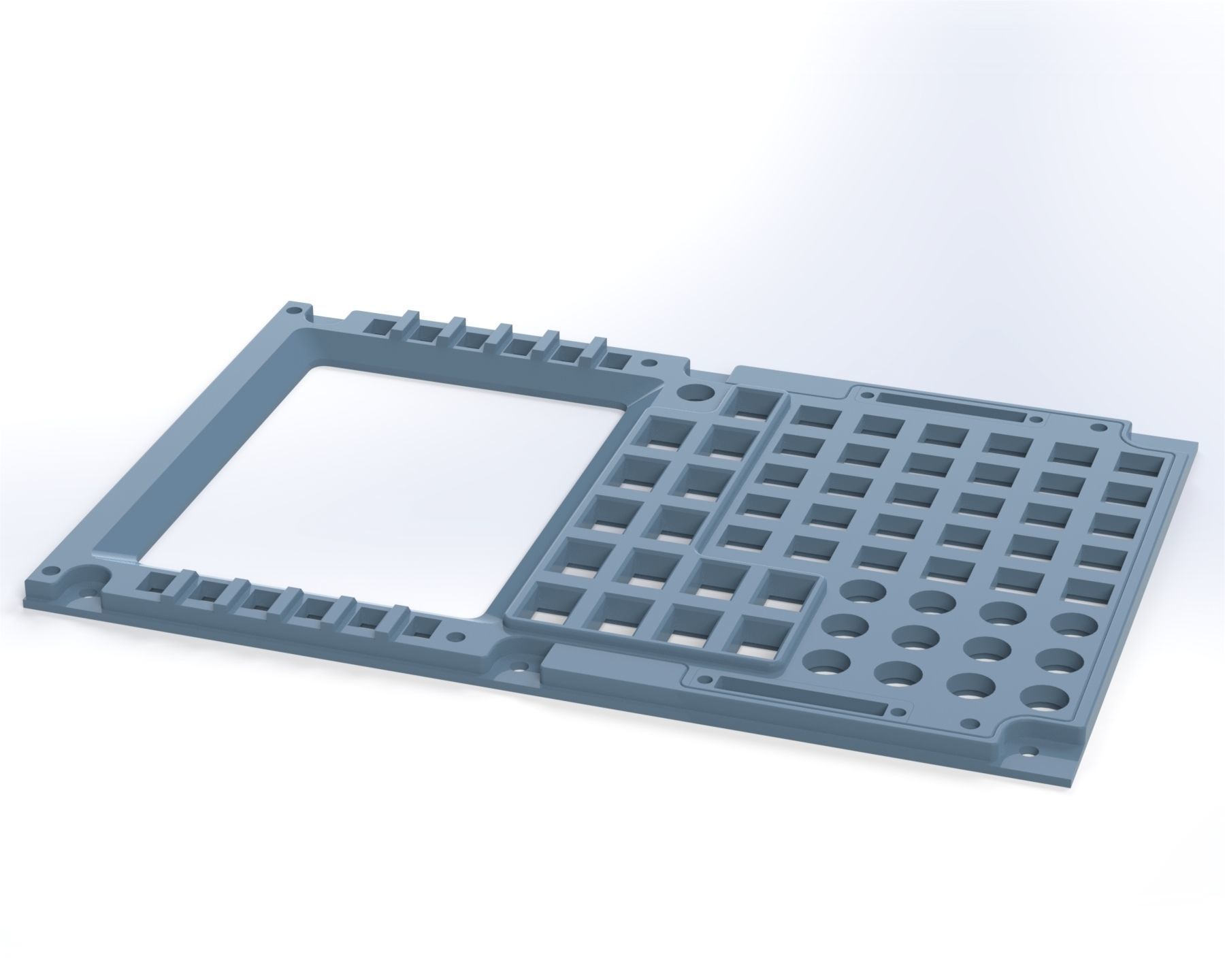 MCDU Airbus 3D print model_2