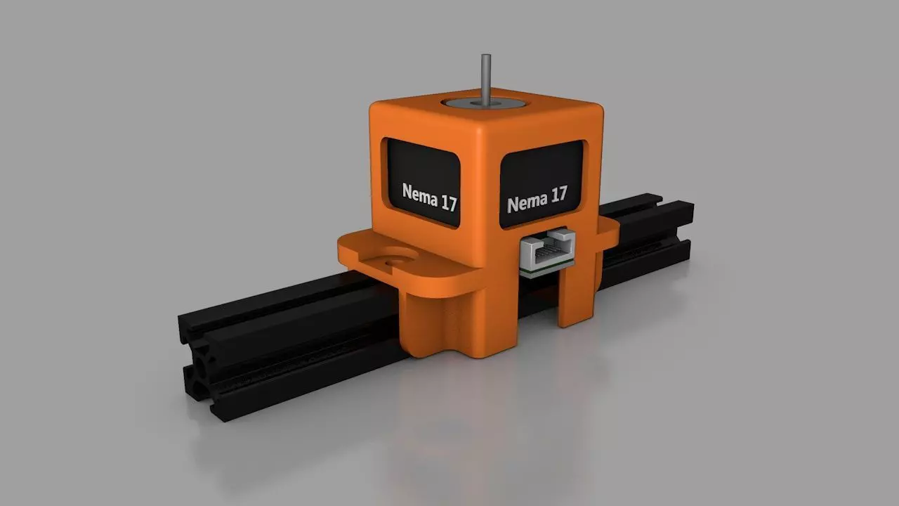 supporto motore stepper nema 17 3d print 3D print model_0