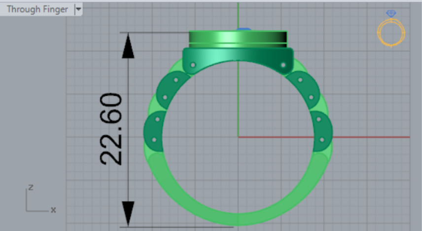 rolex man ring ror0003 3D print model_11