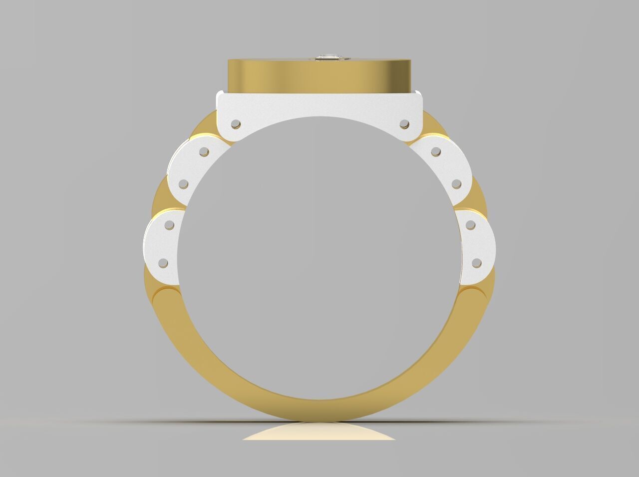 rolex man ring ror0003 3D print model_3
