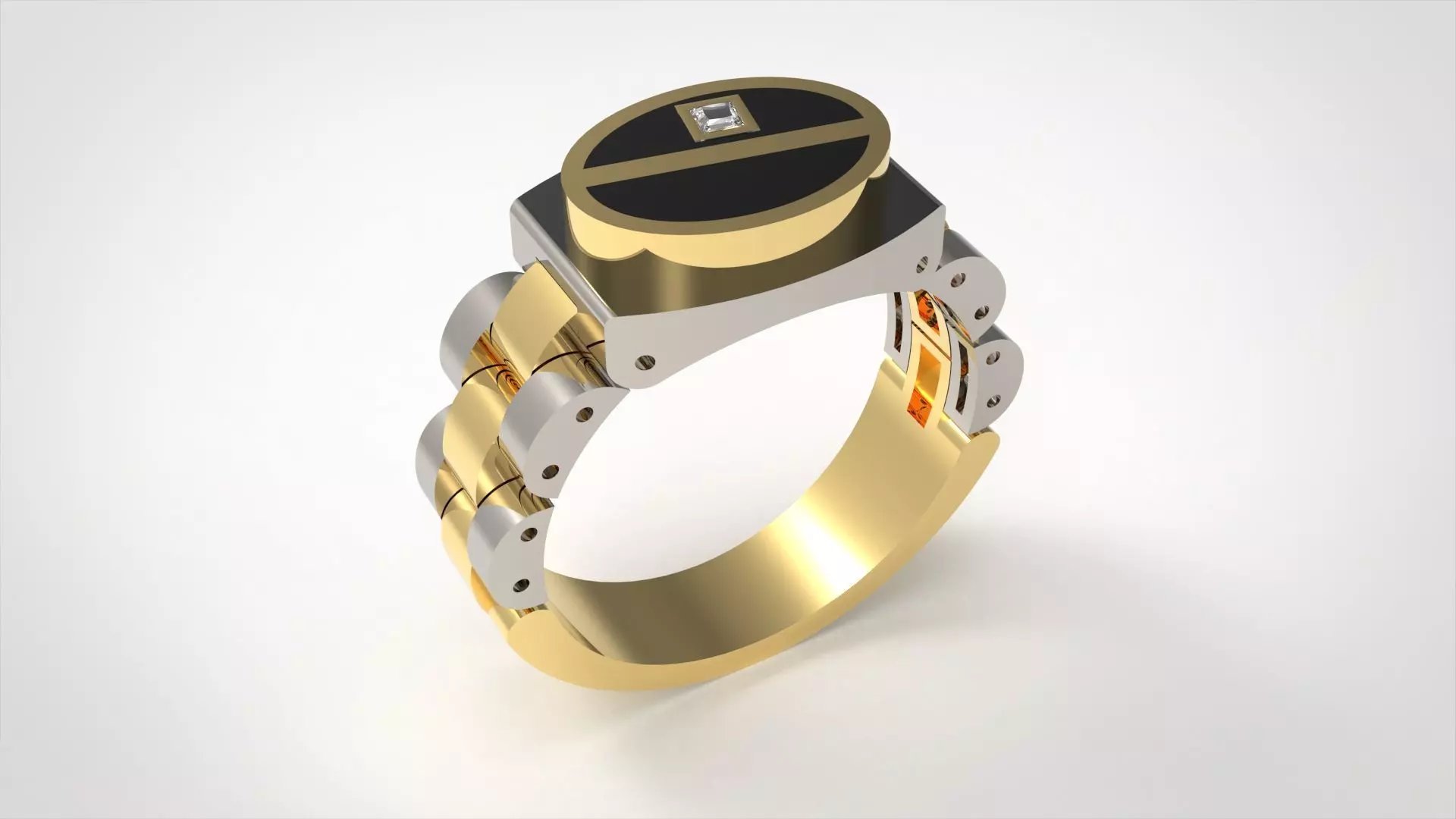 rolex man ring ror0003 3D print model_0