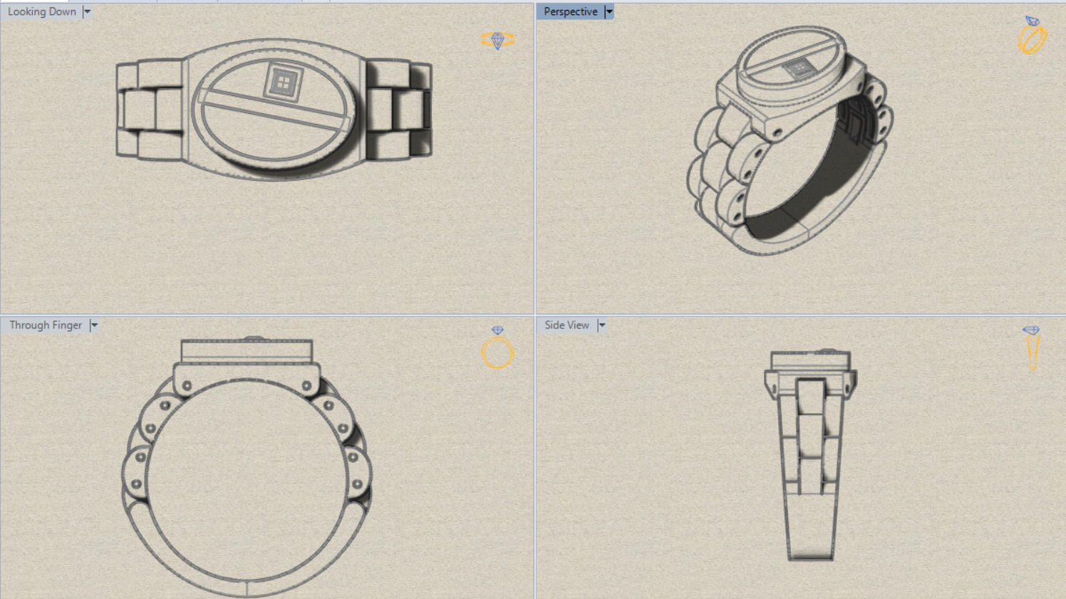 rolex man ring ror0003 3D print model_18