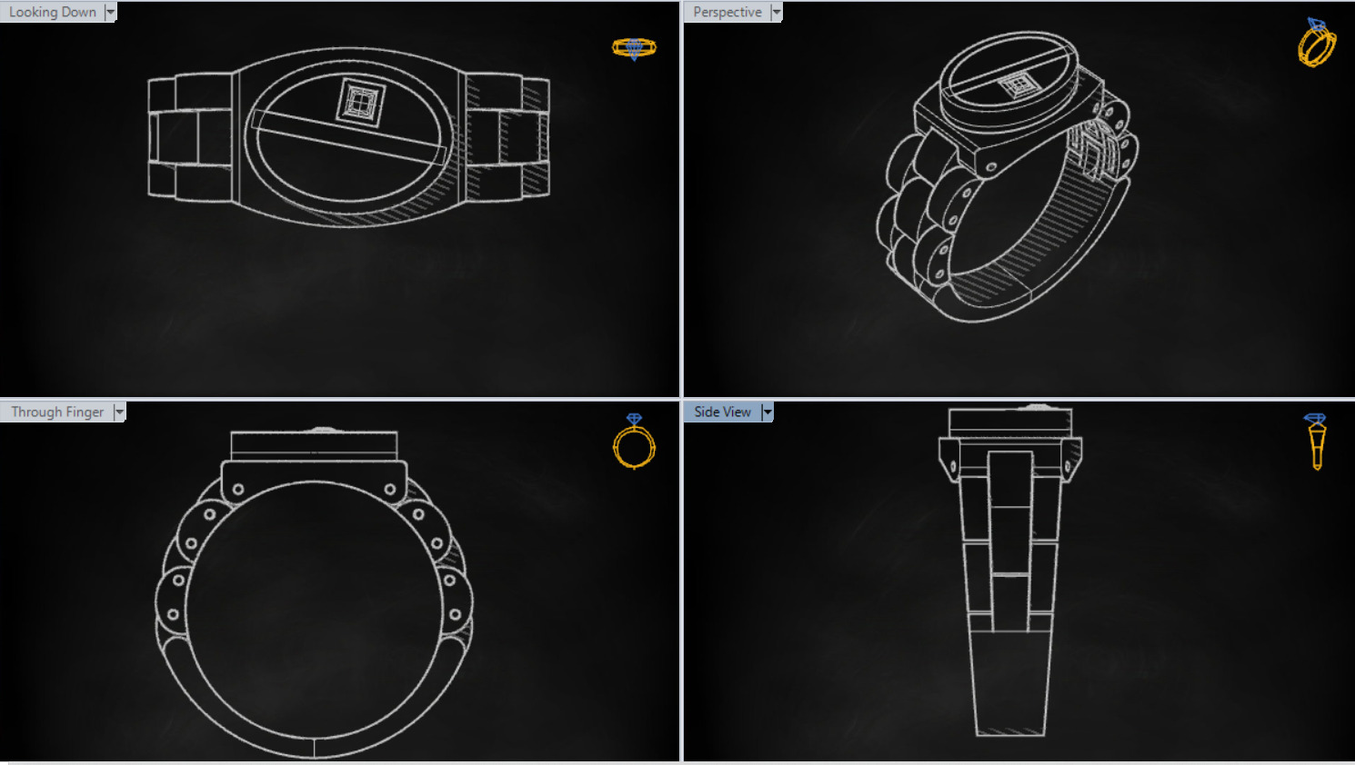 rolex man ring ror0003 3D print model_6