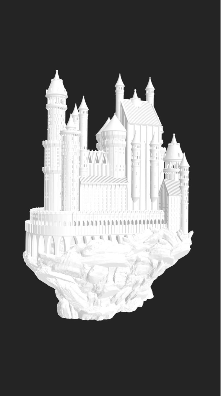 Castle 3D model for print 3D print model_6