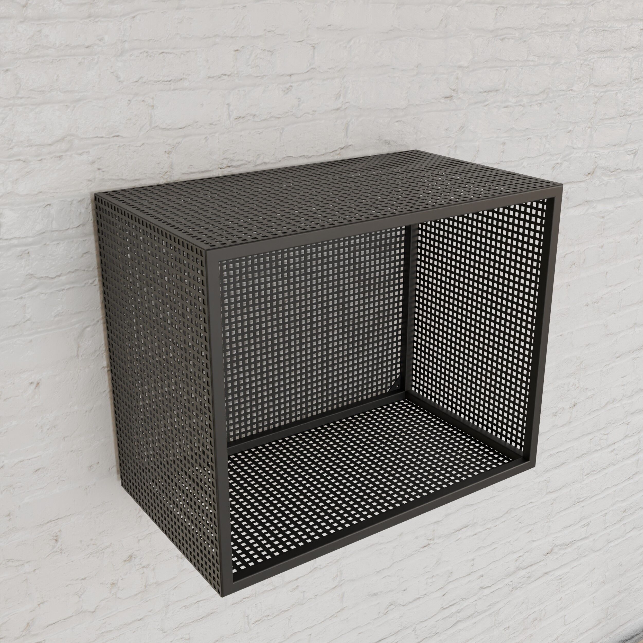 box shelf 3D model_1