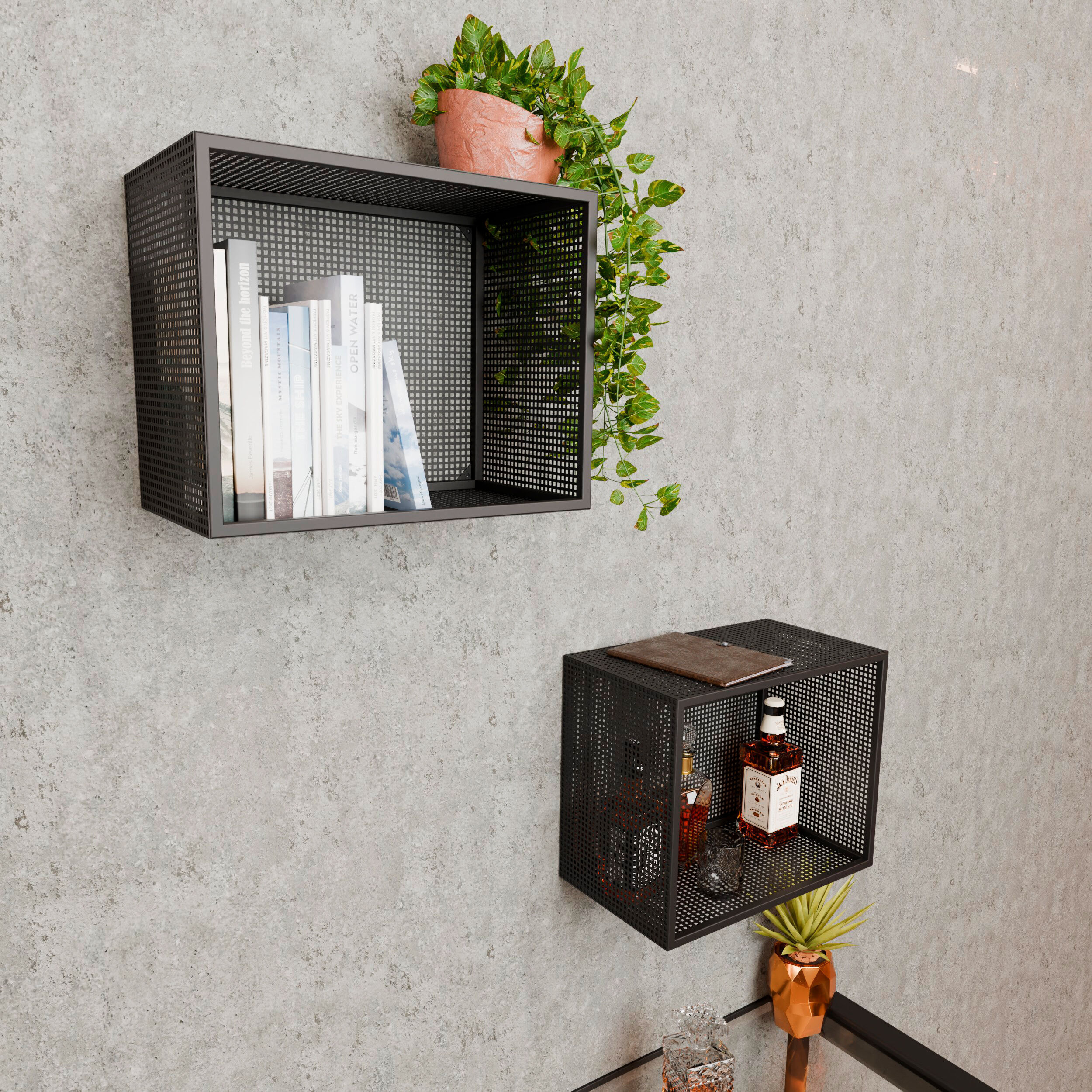 box shelf 3D model_3