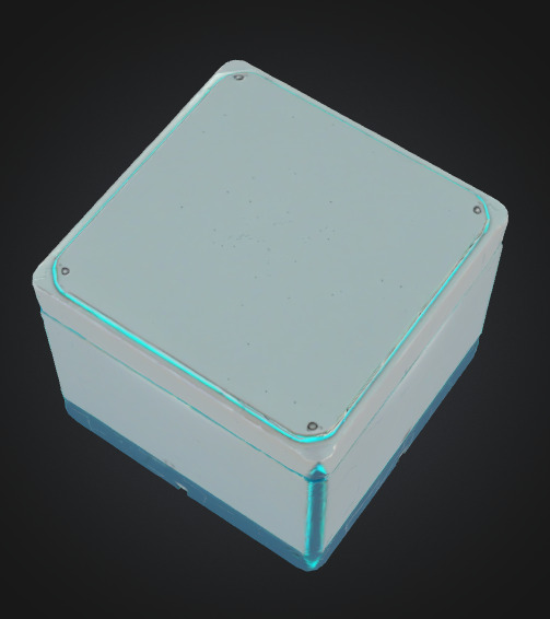 Scifi Box 3D model_3