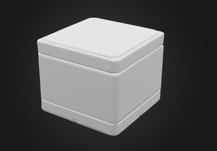 Scifi Box 3D model_4