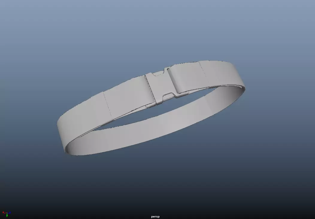 hand band Free 3D model