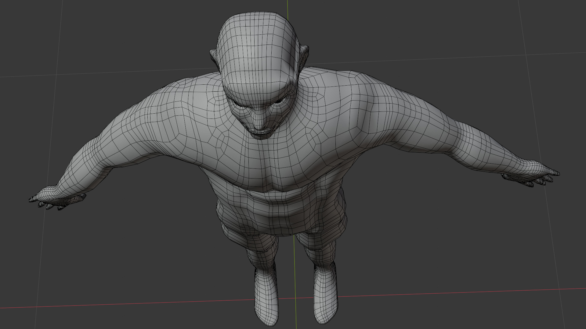 3D Boxer Character Low-Poly Optimised IK Rigged VR Game-Ready Low-poly 3D model_15